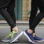 Women's Lace-Up Cushioned Walking Shoes with Arch Support