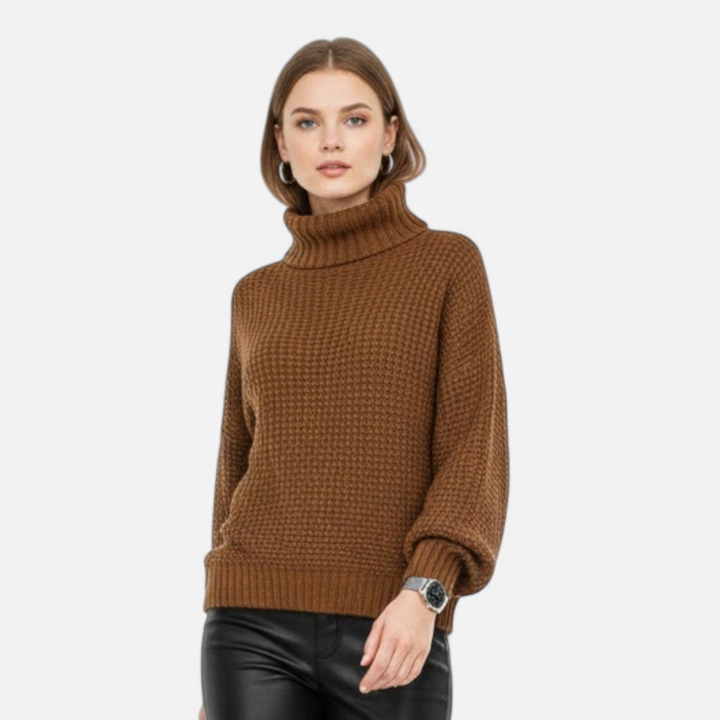 Women's Classic Roll-Neck Jumper