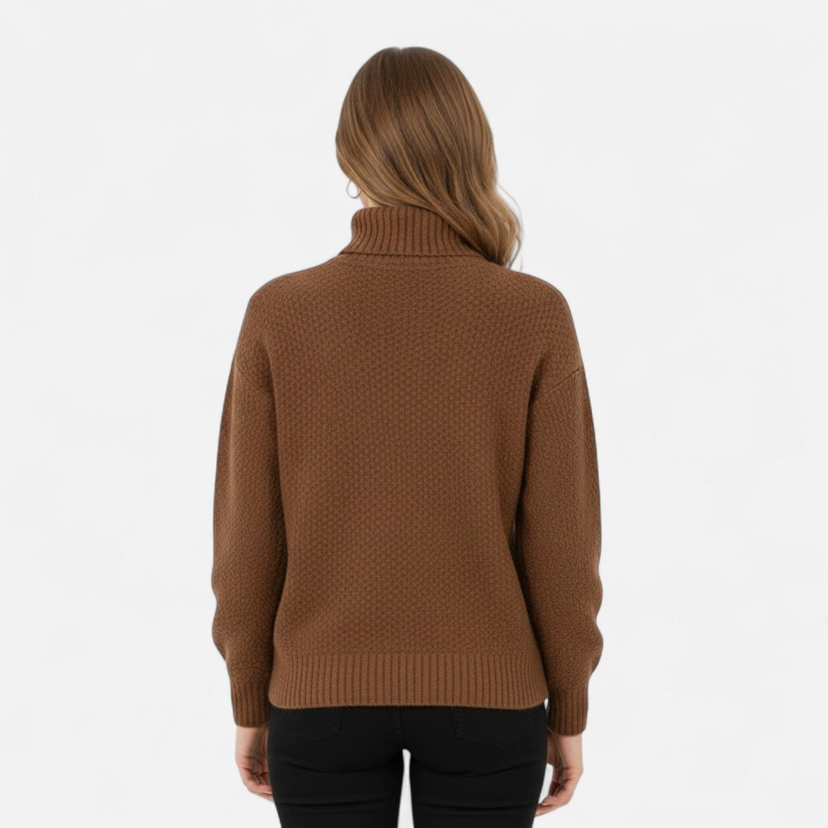Women's Classic Roll-Neck Jumper