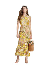 Women's Floral Midi Dress