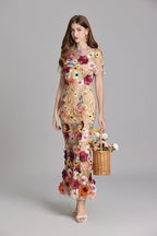 Women's Floral Midi Dress