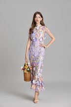 Women's Floral Midi Dress