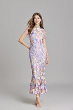 Women's Floral Midi Dress