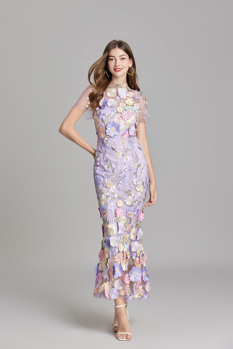 Women's Floral Midi Dress