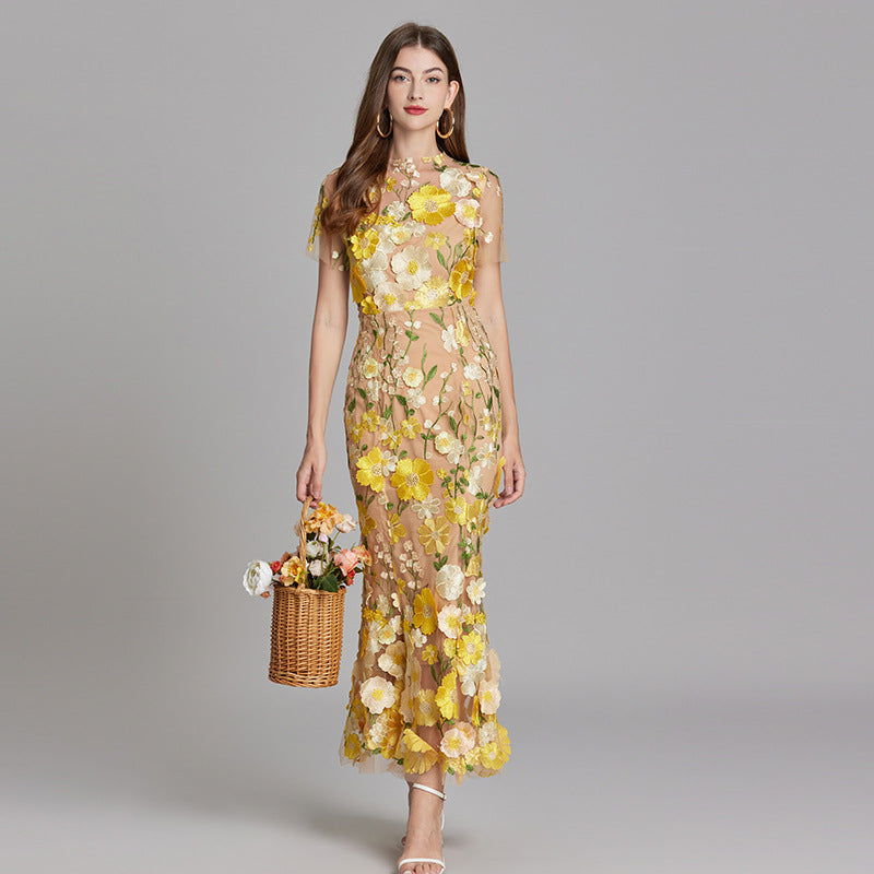Women's Floral Midi Dress