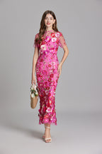 Women's Floral Midi Dress