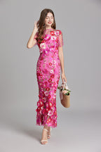 Women's Floral Midi Dress