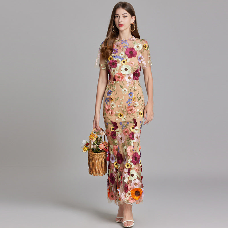Women's Floral Midi Dress