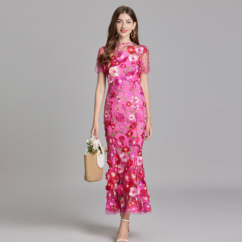 Women's Floral Midi Dress