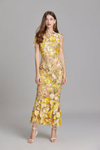 Women's Floral Midi Dress