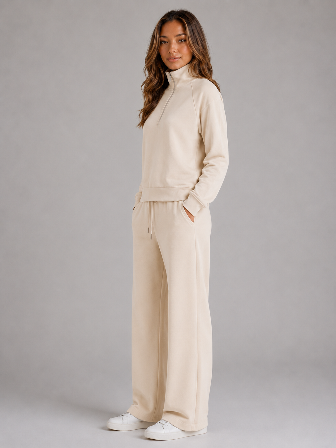 Women's Half Zip Lounge Co-ord