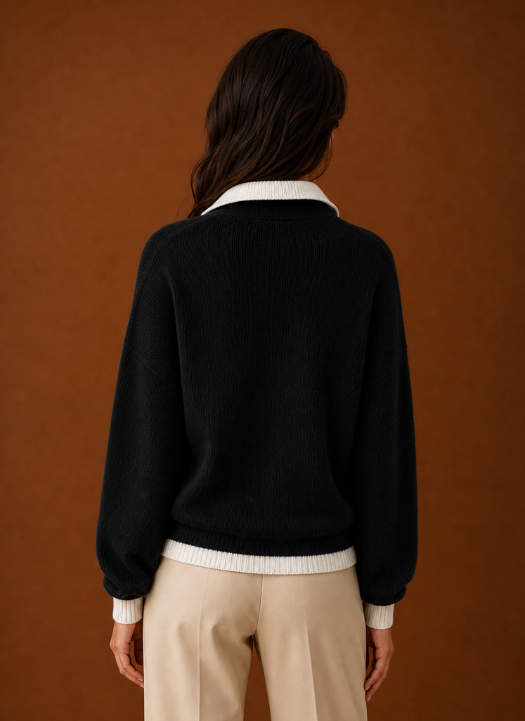 Women's Long-Sleeve Quarter-Zip Jumper