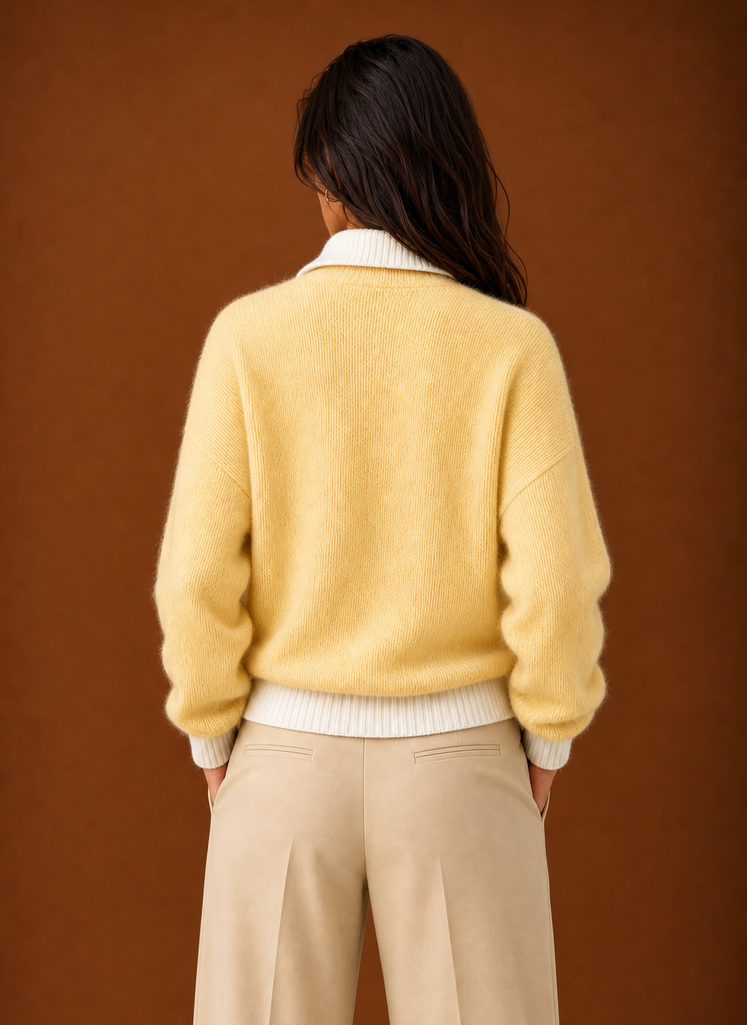Women's Long-Sleeve Quarter-Zip Jumper