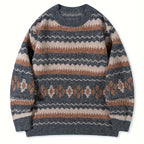 Women's Heritage Pattern Relaxed Knit Jumper