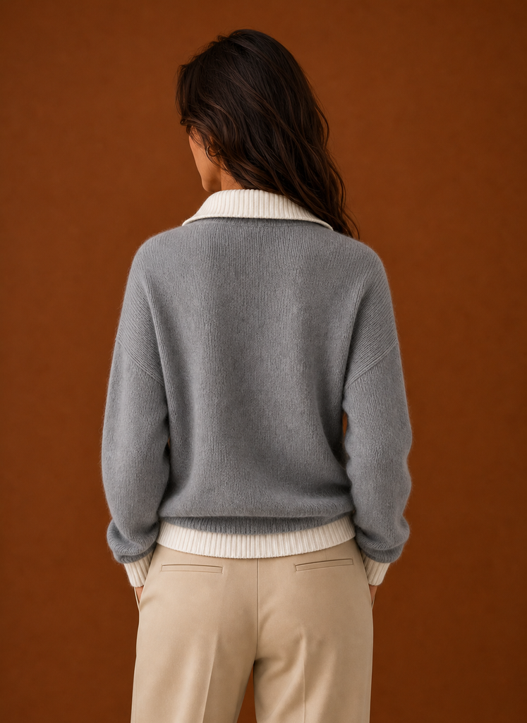 Women's Long-Sleeve Quarter-Zip Jumper