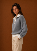Women's Long-Sleeve Quarter-Zip Jumper