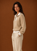 Women's Long-Sleeve Quarter-Zip Jumper
