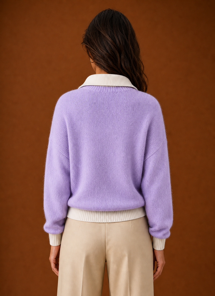Women's Long-Sleeve Quarter-Zip Jumper