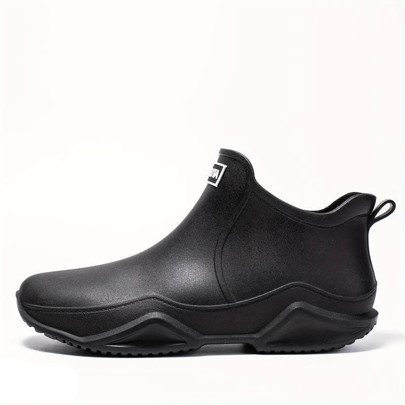 Women's Slip-On Winter Ankle Boots – Black