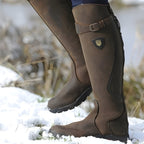 Women's Knee-High Buckle-Strap Country Boots